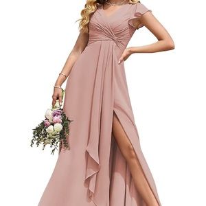 Chiffon formal dress